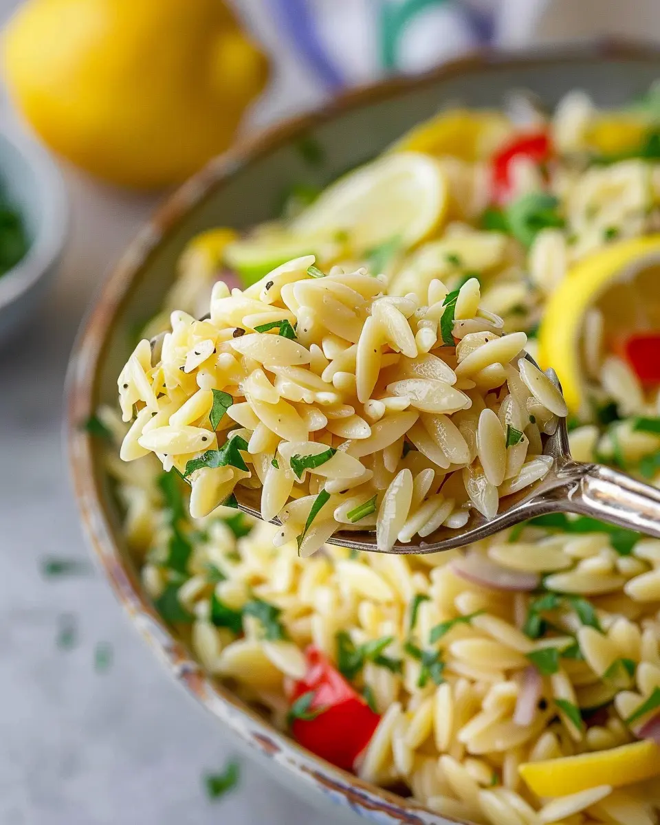 Lemon Orzo Salad: The Best Refreshing Dish for Any Season