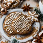 Soft Gingerbread Cookies : Gingerbread Latte Cookies