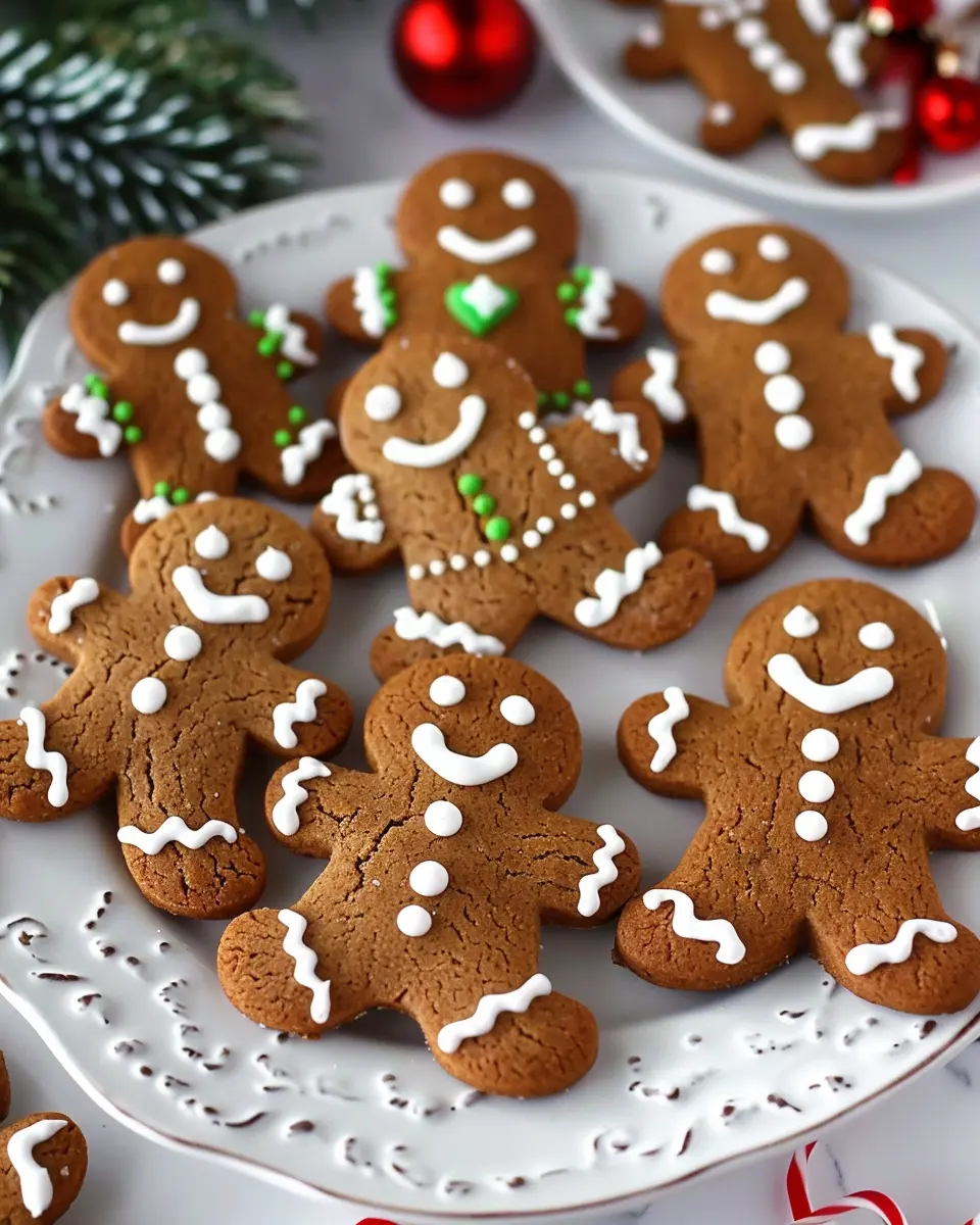 Soft Gingerbread Cookies: Easy &amp; Chewy Gingerbread Men Recipe