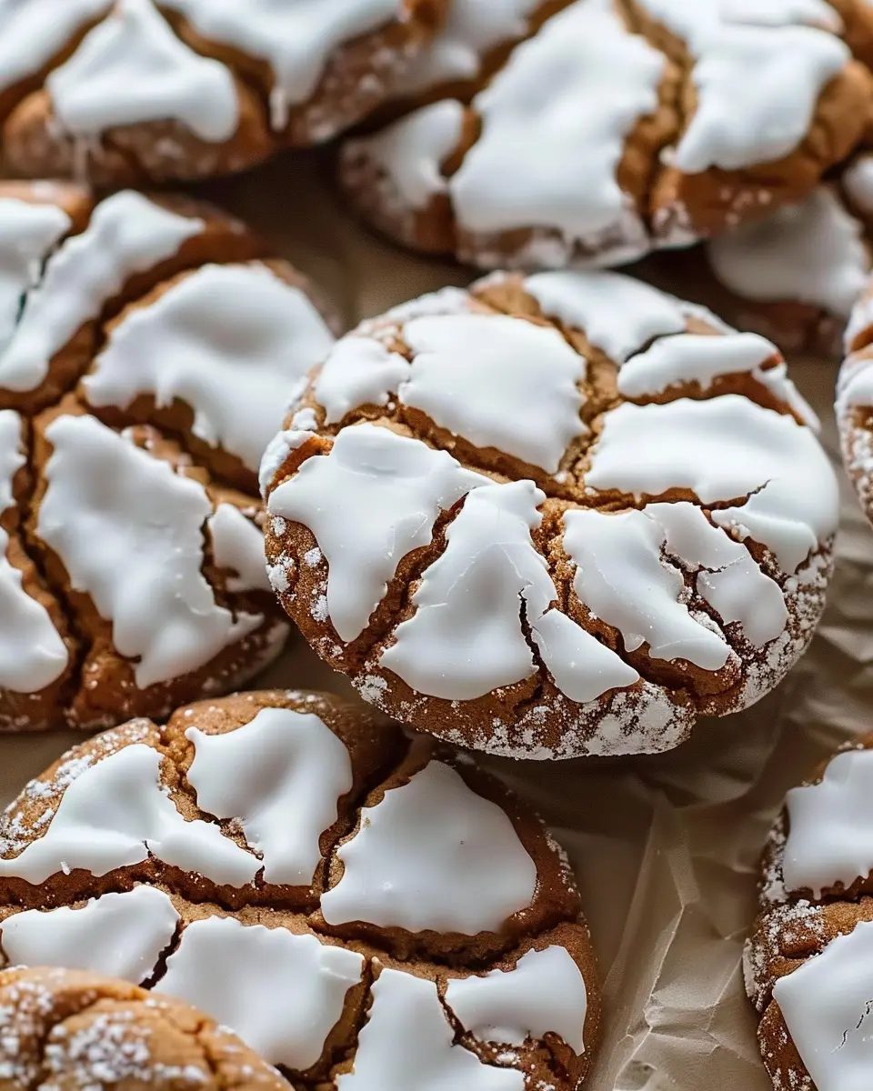 Soft Gingerbread Cookies: Indulgent Old Fashioned Iced Molasses Treats