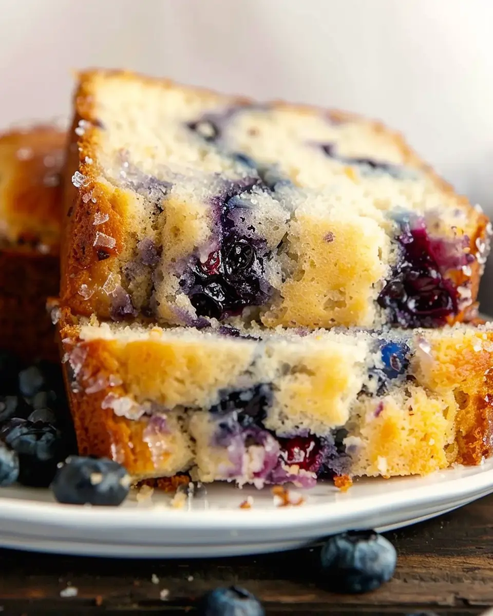 Blueberry Bread Delight: Easy Recipe for Homemade Bliss