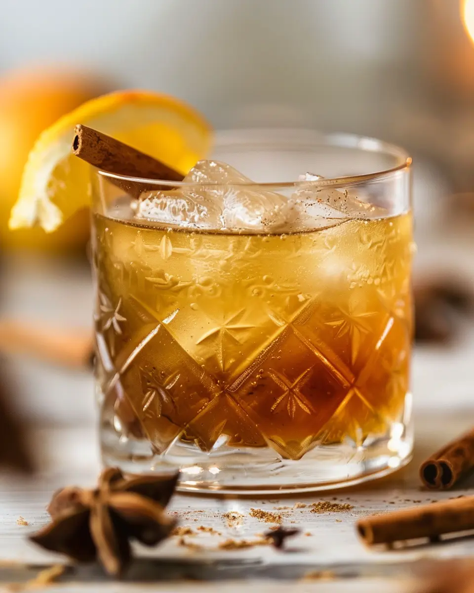Cinnamon Maple Whiskey Smash: The Best Homemade Twist