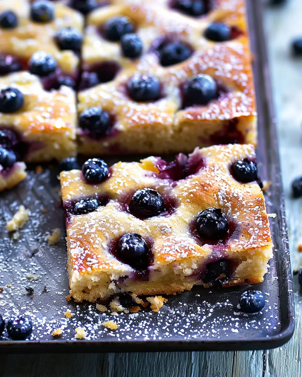Italian Blueberry Focaccia: The Best Homemade Delight