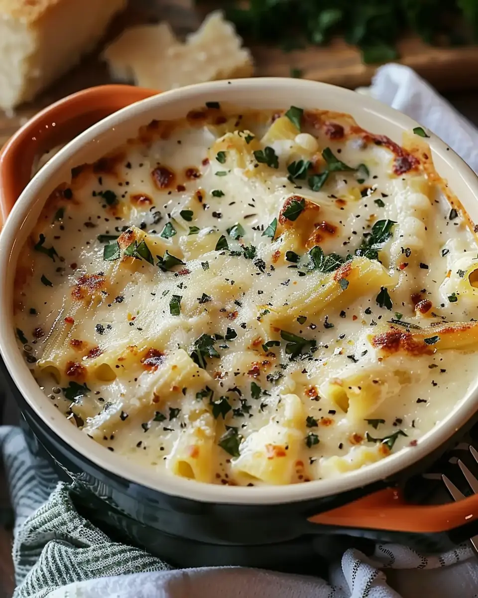 White Lasagna Soup: Easy Comfort Food with Turkey Bacon &amp; Chicken Ham