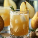 Pear Ginger Fizz