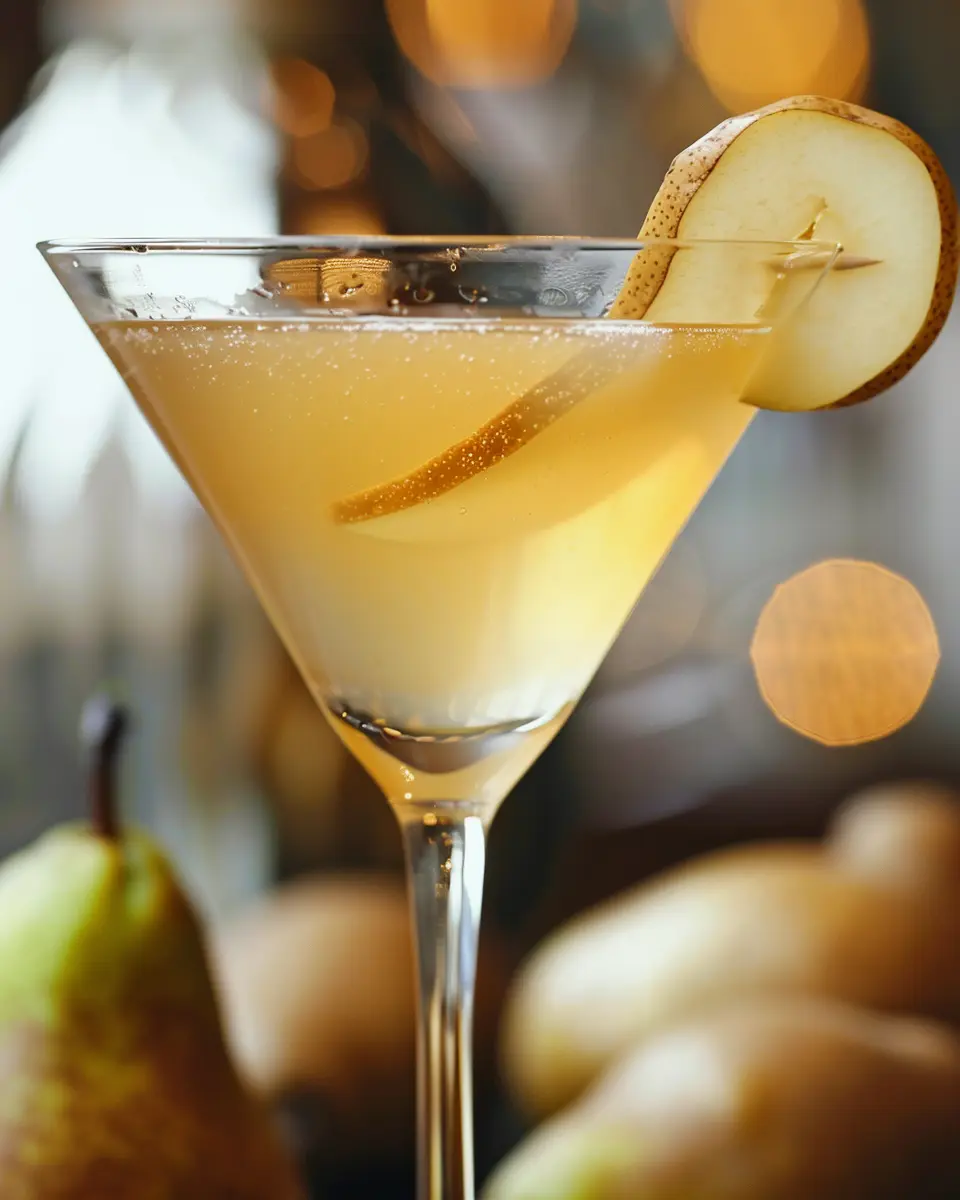 Ginger Pear Martini: The Best Easy Recipe for Cozy Nights