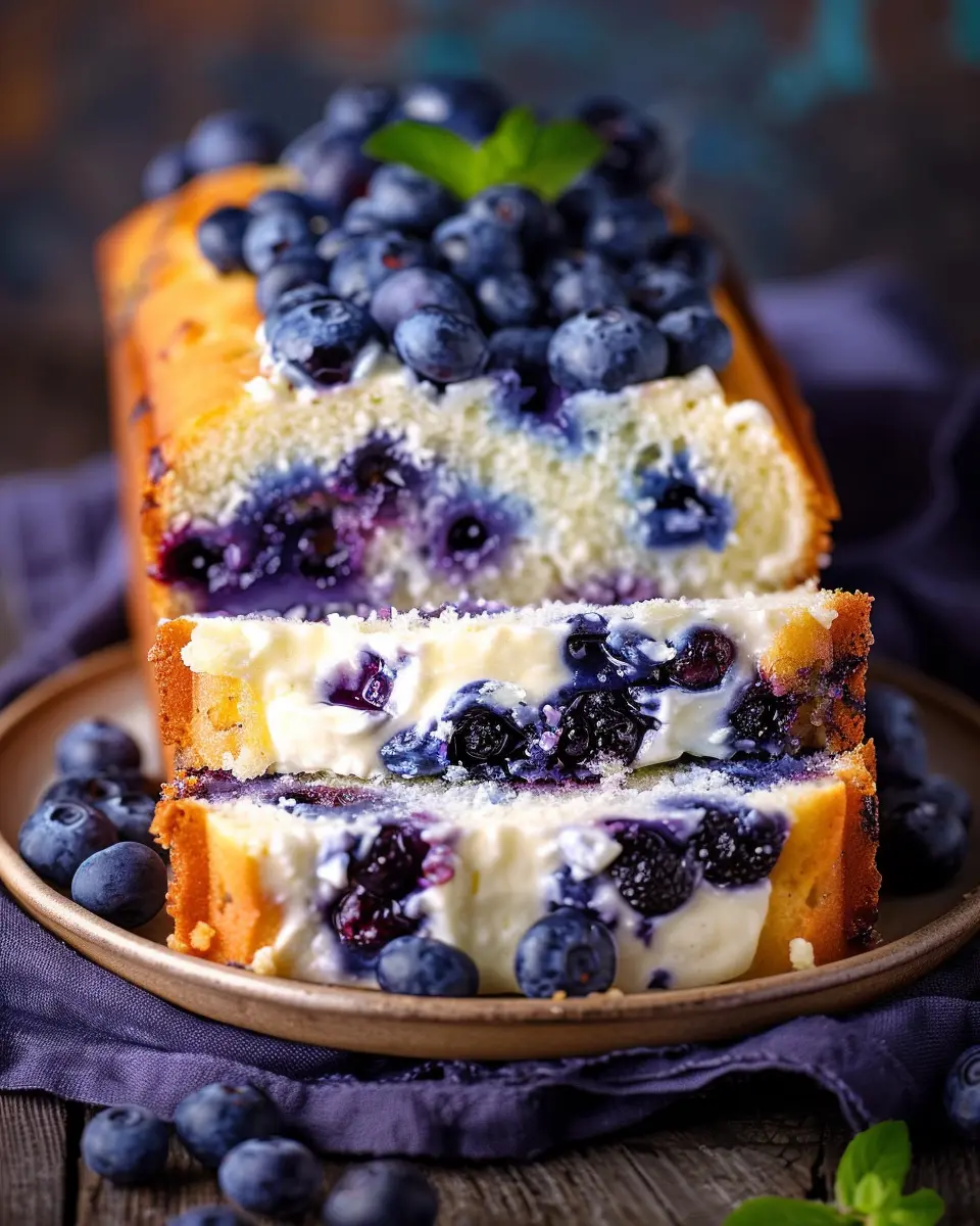 Blueberry Cream Cheese Loaf: The Best Breakfast Upgrade for You