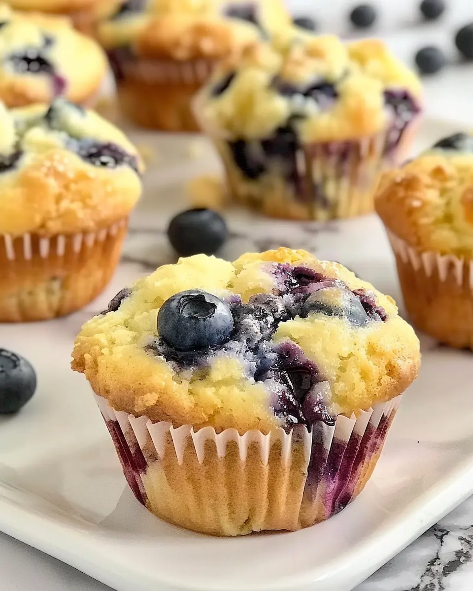 Juicy Blueberry Cream Cheese Muffins for Your Weekend Treat
