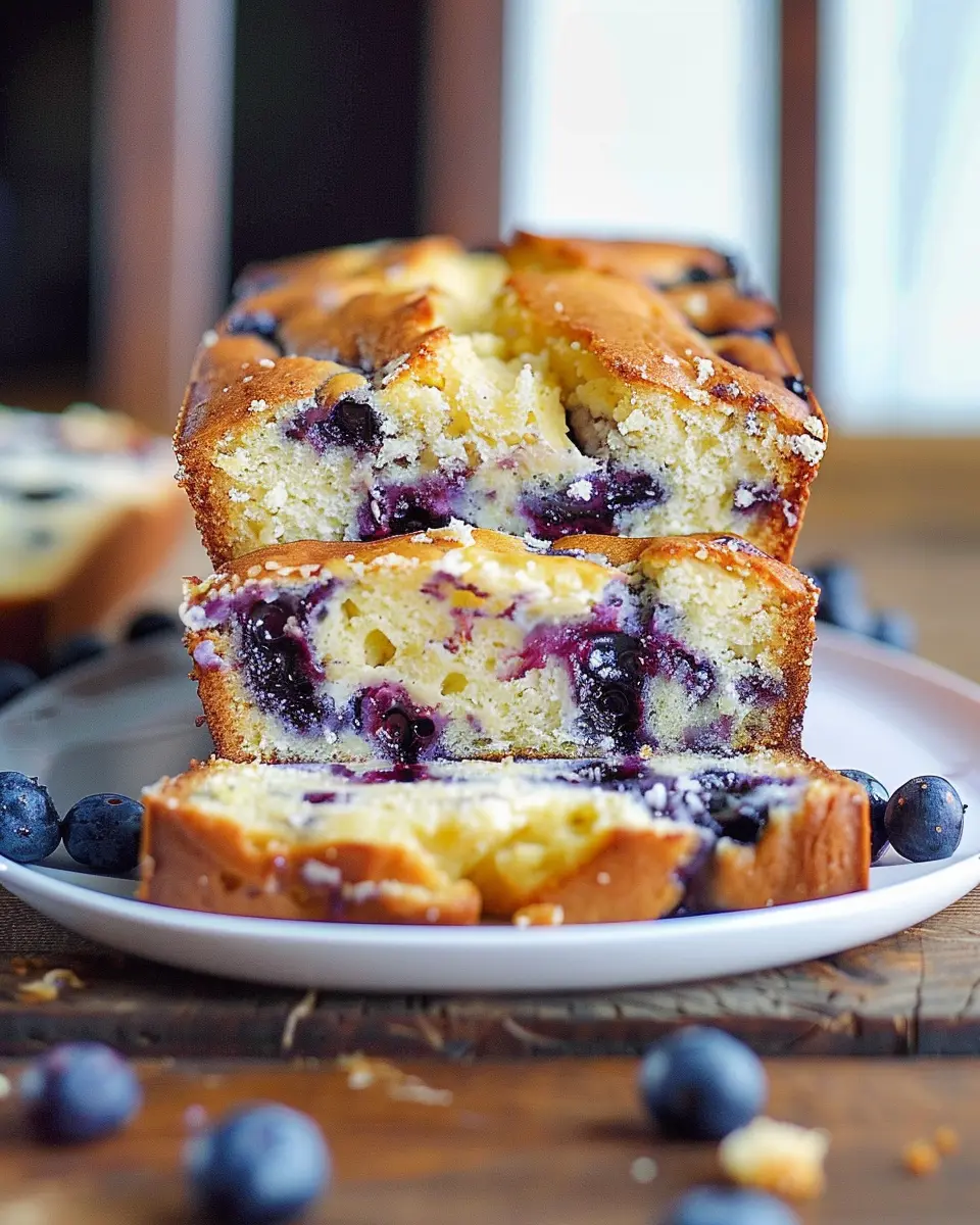 Blueberry Cream Cheese Loaf: The Best Homemade Delight