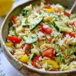 Best Lemon Orzo Pasta Salad