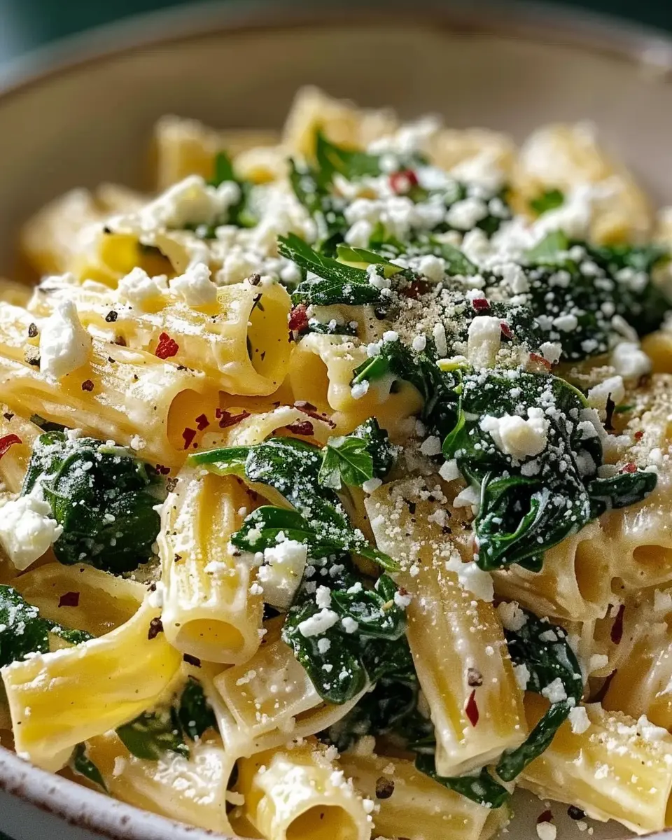 Quick Spinach and Feta Pasta: Easy &amp; Delicious Weeknight Meal