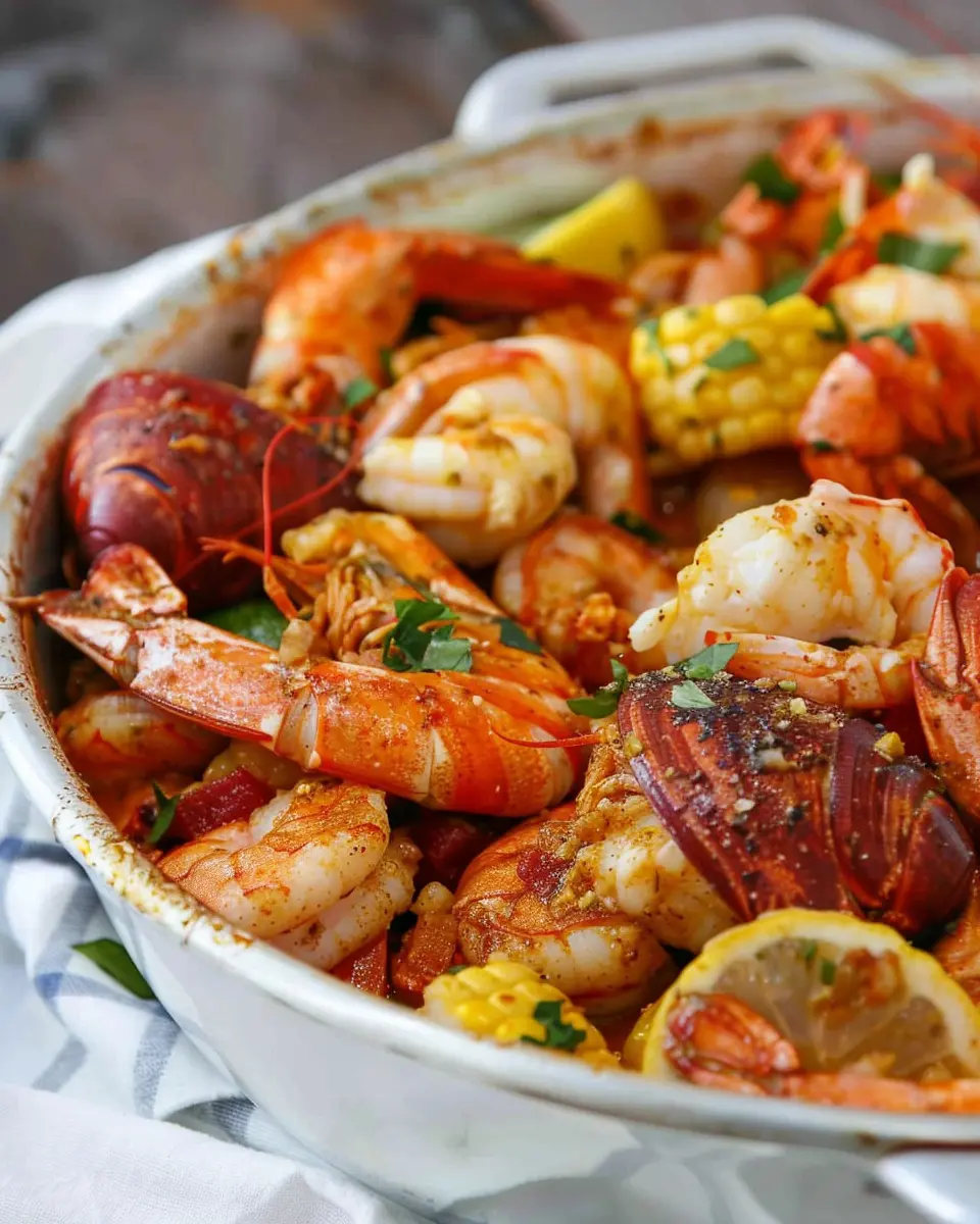 Seafood Boil for Christmas: Indulgent Garlic Butter Delight