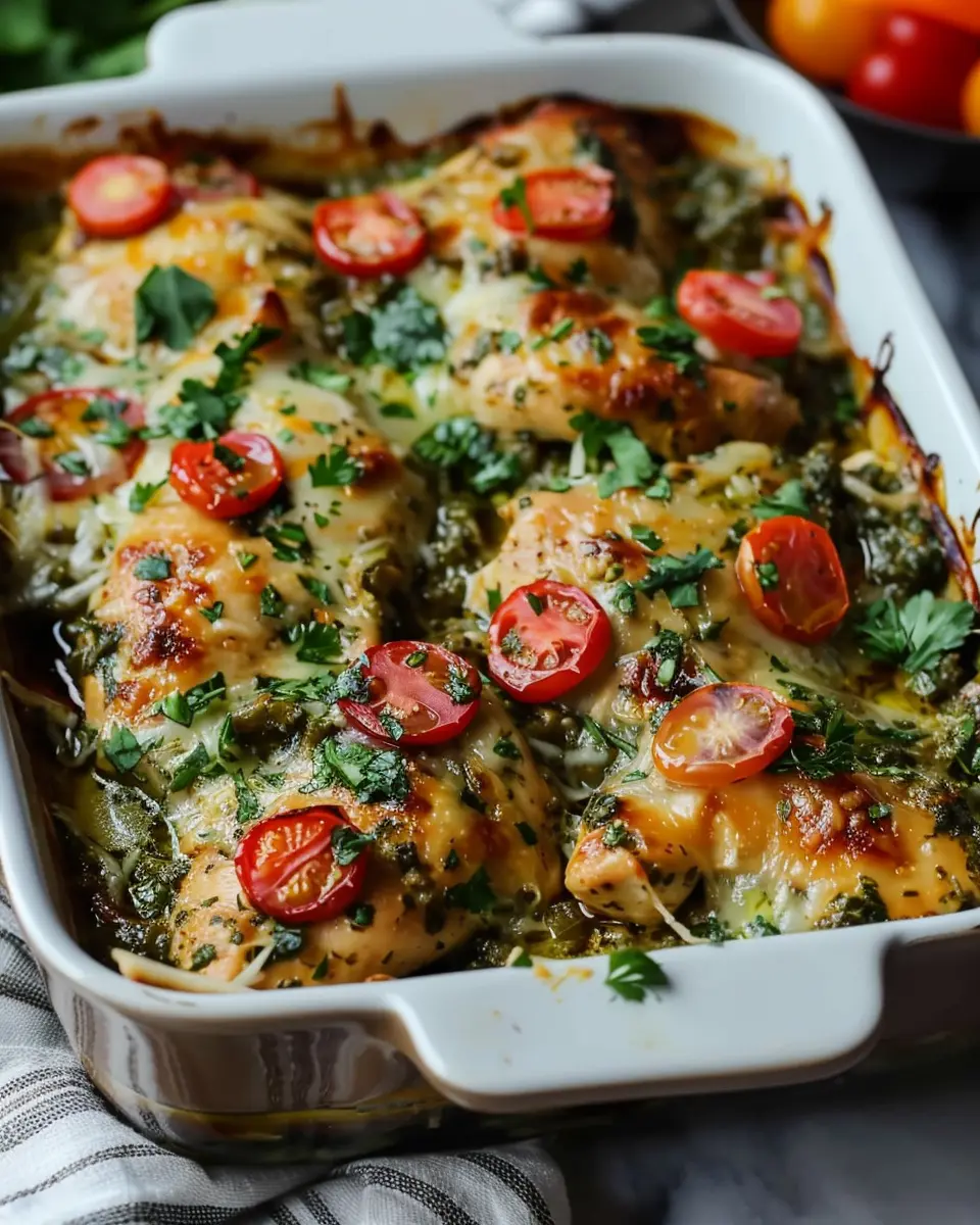 Delicious Salsa Verde Chicken Casserole: Easy Comfort Food Delight