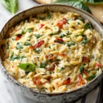 Creamy Tuscan Orzo