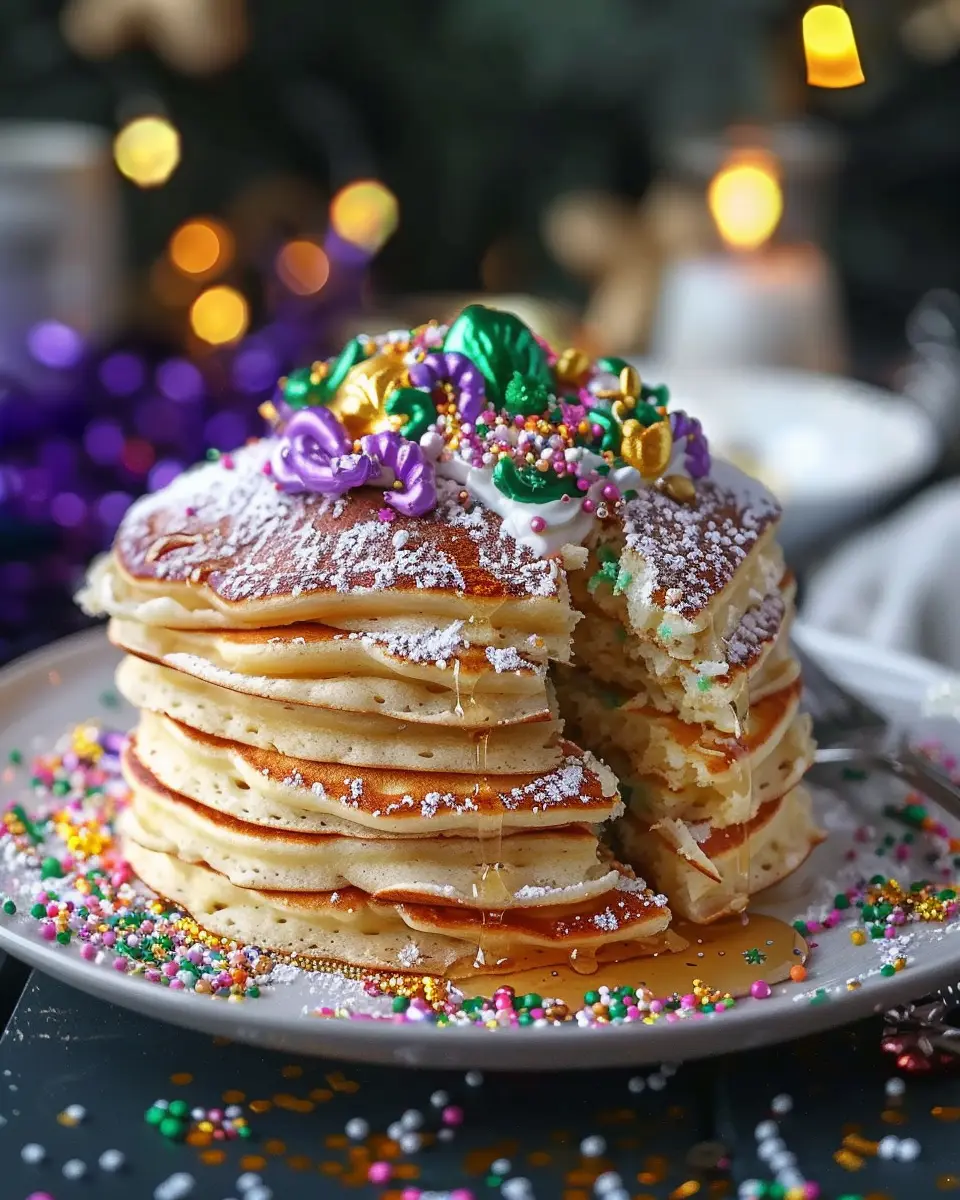 King Cake Pancakes: A Festive and Easy Breakfast Delight