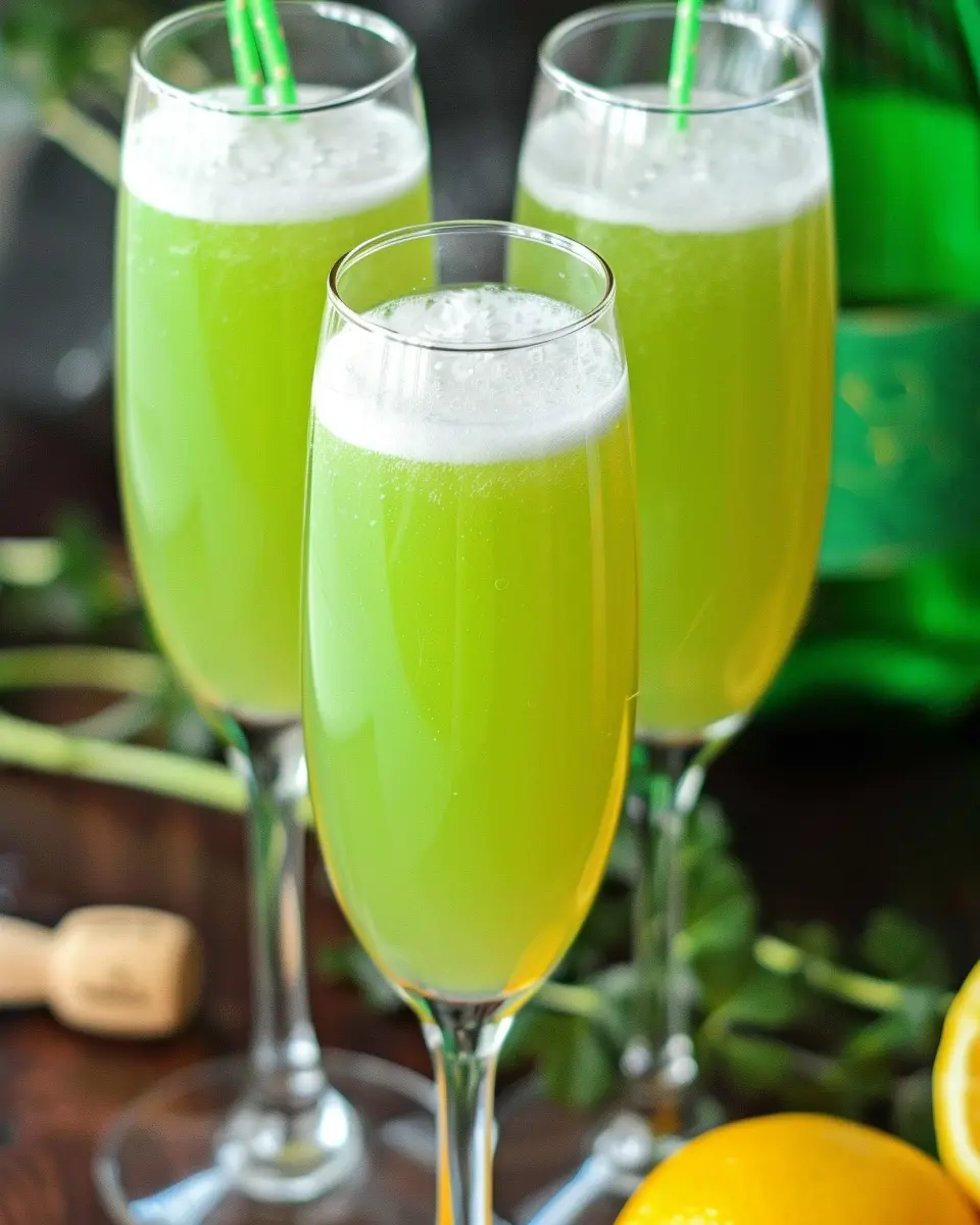 Leprechaun Mimosa: Easy Festive Twist on a Classic Refreshment