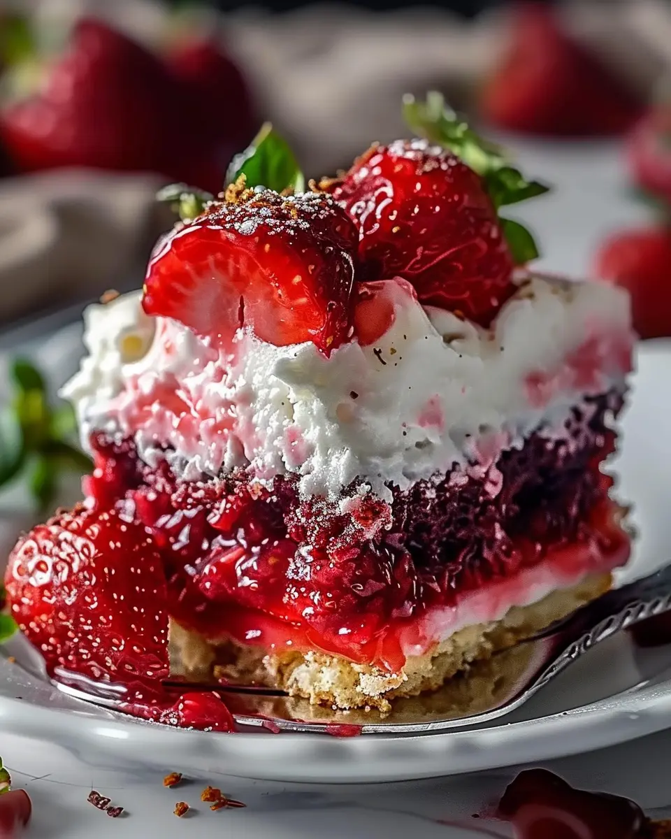 Strawberry Earthquake Cake: Indulgent Delight for Home Bakers