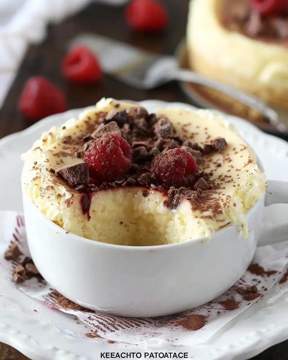 Keto Cheesecake In a Mug: Easy Indulgence for Sweet Cravings