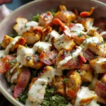 Irresistible Chicken Bacon Ranch Keto Bowls in 40 Minutes
