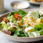 Quick Healthy Caesar Dressing with Greek Yogurt