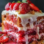 Strawberry Honeybun Cake Recipe