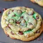 Mint Chocolate Chip Cookies