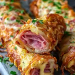 Keto Crispy Reuben Roll-Ups