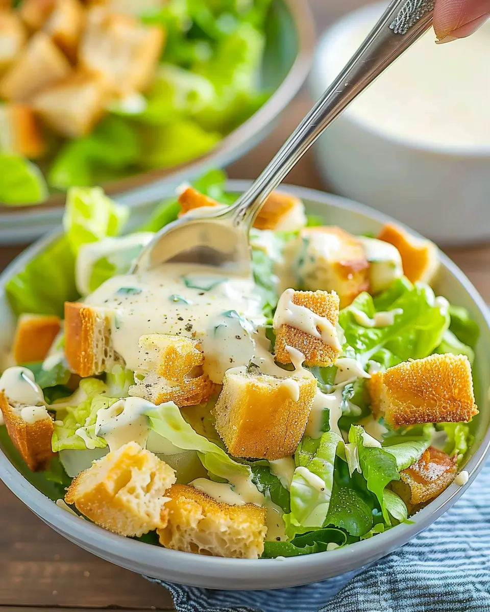 Caesar Salad Dressing No Anchovies: Easy Turkey Bacon Twist
